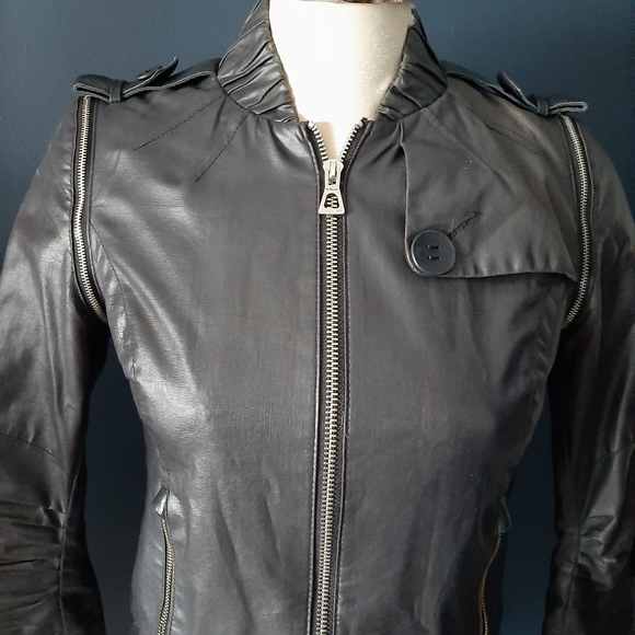Rudsak black zipper jacket size small - Picture 3 of 7